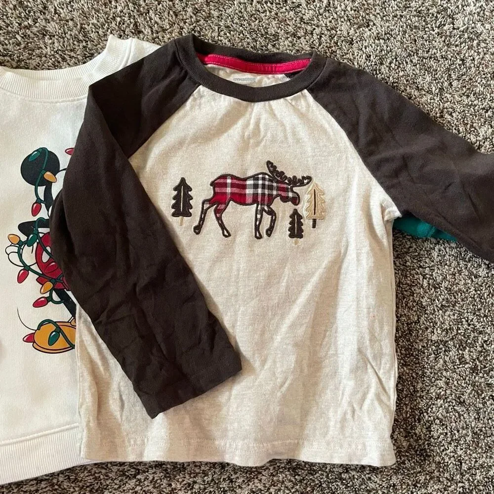 2T boys Christmas/winter clothing bundle